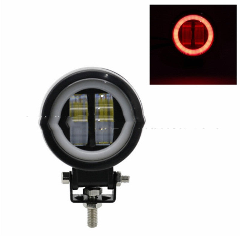 Off-Road Vehicle Light New LED Work Light Fog Light With Aperture Angel Eyes