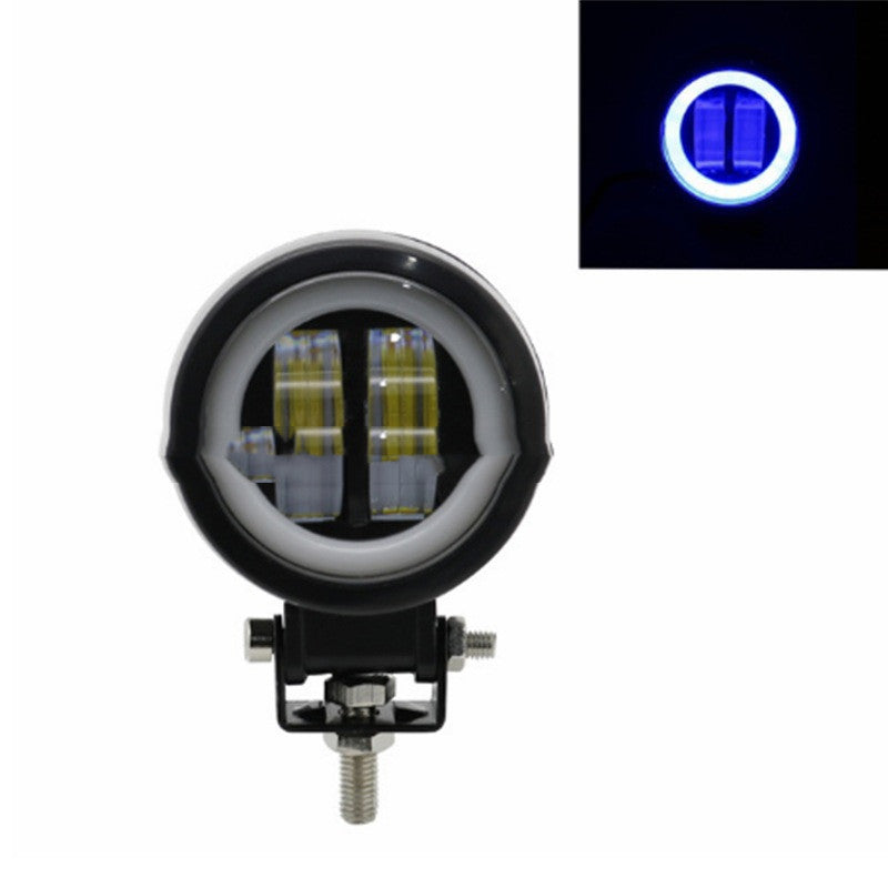 Off-Road Vehicle Light New LED Work Light Fog Light With Aperture Angel Eyes