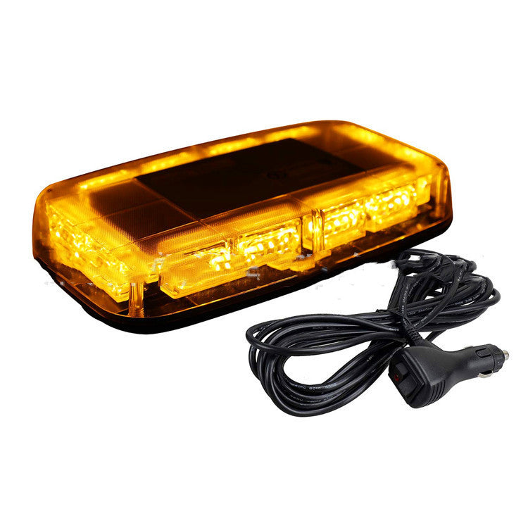 Engineering Yellow Strobe Light School Bus