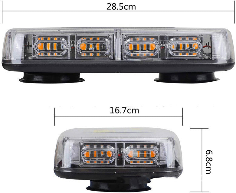 Engineering Yellow Strobe Light School Bus